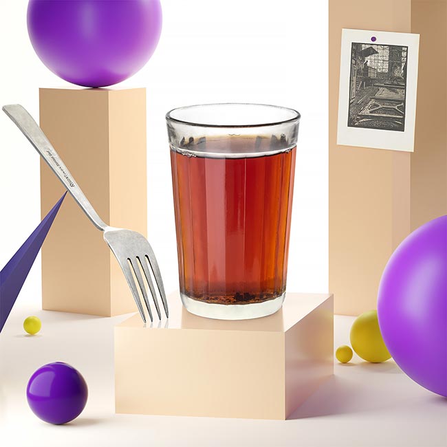 Гранёный стакан чая